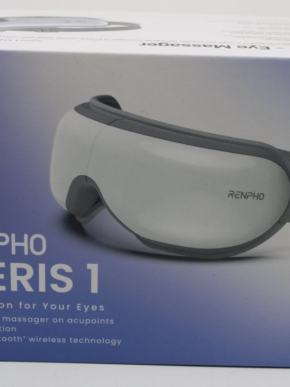 Renpho Eyeris 1 NWOT Eye Massager on Acupoints Heat Music USB Charged